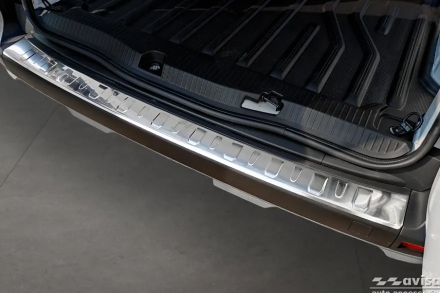 Lastskydd Rostfri Borstad Metall Renault Kangoo III Furgon 2021->