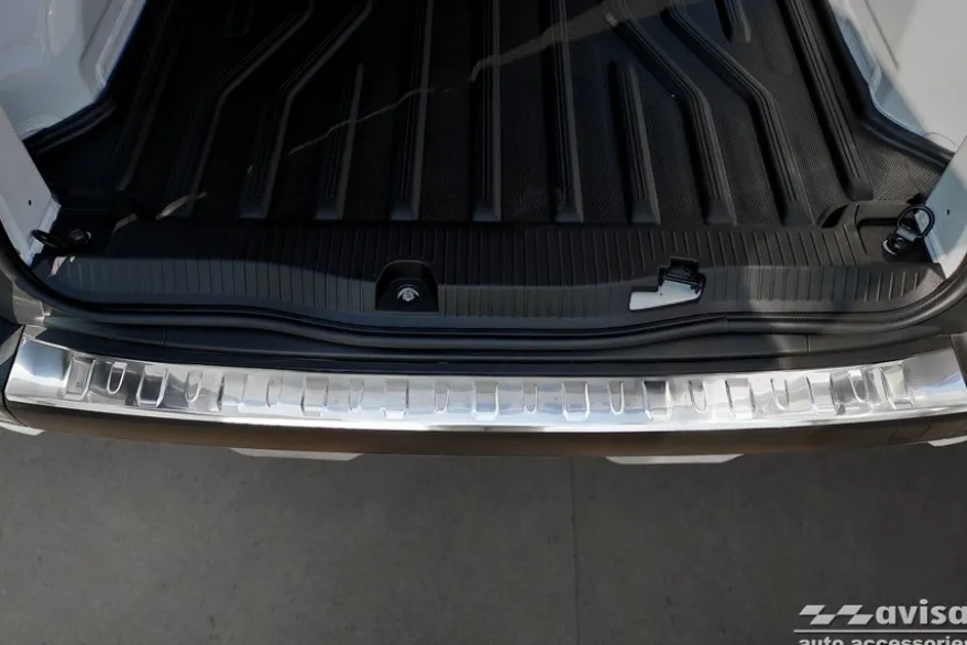 Lastskydd Rostfri Borstad Metall Renault Kangoo III Furgon 2021->