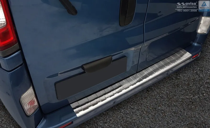 Lastskydd Rostfri Borstad metall Renault Trafic II 2001-2014