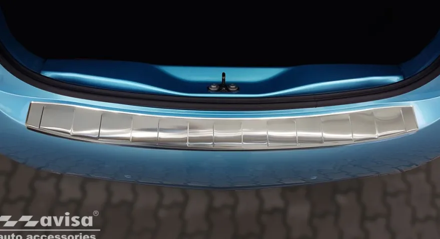 Lastskydd Rostfri Borstad Metall Renault ZOE 2019->
