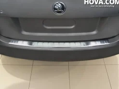 Lastskydd Rostfri Borstad Metall Skoda Fabia II Kombi