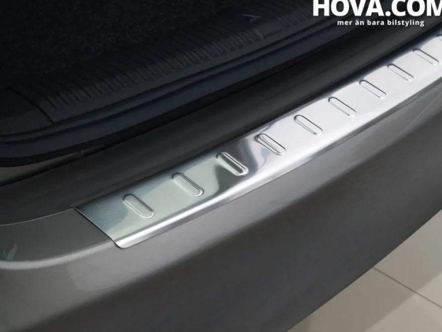 Lastskydd Rostfri Borstad Metall Skoda Fabia II Kombi