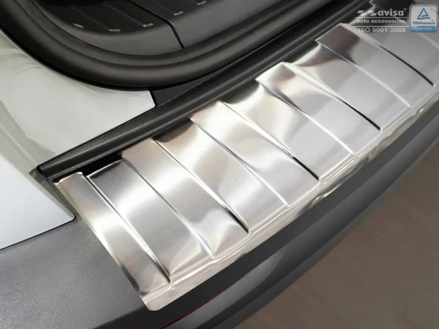 Lastskydd Rostfri Borstad Metall Skoda Karoq 2017-2022