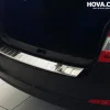 Lastskydd Rostfri Borstad Metall Skoda Octavia III 5E Halvkombi