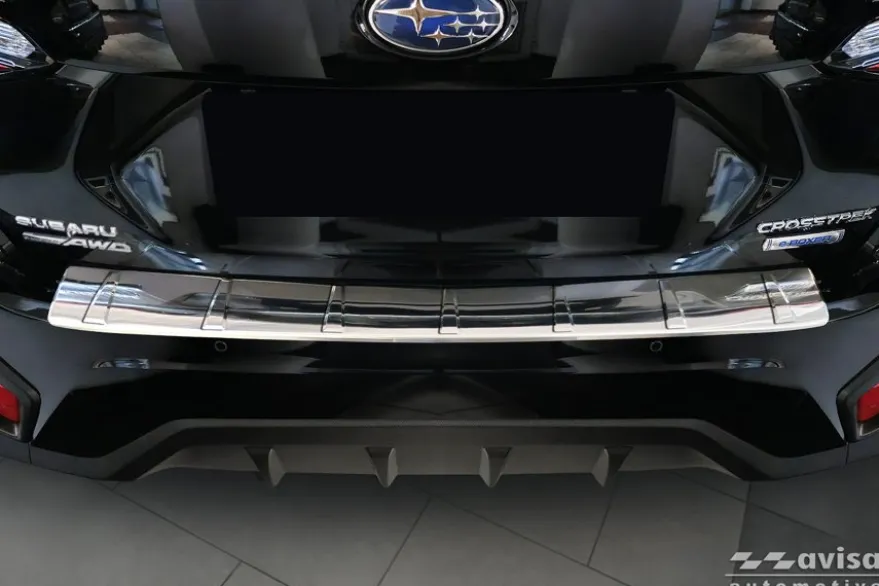 Lastskydd Rostfri Borstad metall Subaru Crosstrek III 2023->