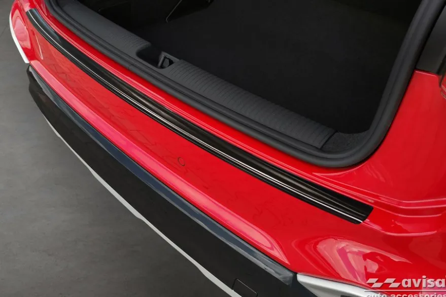 Lastskydd Rostfri Borstad Metall Svart Audi Q2 2020->