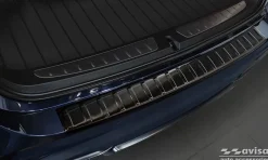 Lastskydd Rostfri Borstad Metall Svart Bmw 3-Serie F31 2012-2019