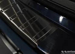 Lastskydd Rostfri Borstad Metall Svart Bmw 3-Serie F31 2012-2019