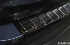Lastskydd Rostfri Borstad Metall Svart Bmw 3-Serie F31 2012-2019