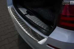 Lastskydd Rostfri Borstad Metall Svart BMW 5-Serien F11 2010-2013, 2013-><noscript><img width=
