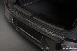 Lastskydd Rostfri Borstad Metall Svart BMW X4 G02 M Competition Facelift 2021->