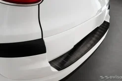 Lastskydd Rostfri Borstad Metall Svart Fiat 500L Facelift 2017-><noscript><img width=