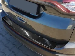 Lastskydd Rostfri Borstad Metall Svart Ford Edge II 2014-2018