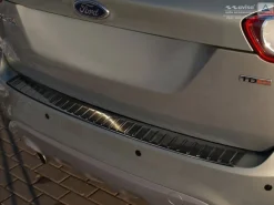 Lastskydd Rostfri Borstad Metall Svart Ford Kuga I 2008-2012
