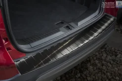 Lastskydd Rostfri Borstad Metall Svart Ford Kuga II 2012-2019