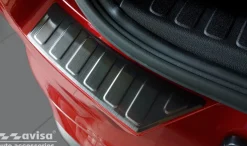 Lastskydd Rostfri Borstad Metall Svart Ford Puma 2019->