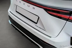 Lastskydd Rostfri Borstad Metall Svart Lexus NX II AZ20 2021->