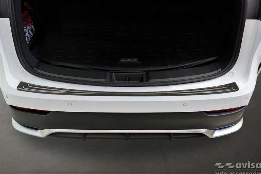 Lastskydd Rostfri Borstad Metall Svart Lexus NX II AZ20 2021->