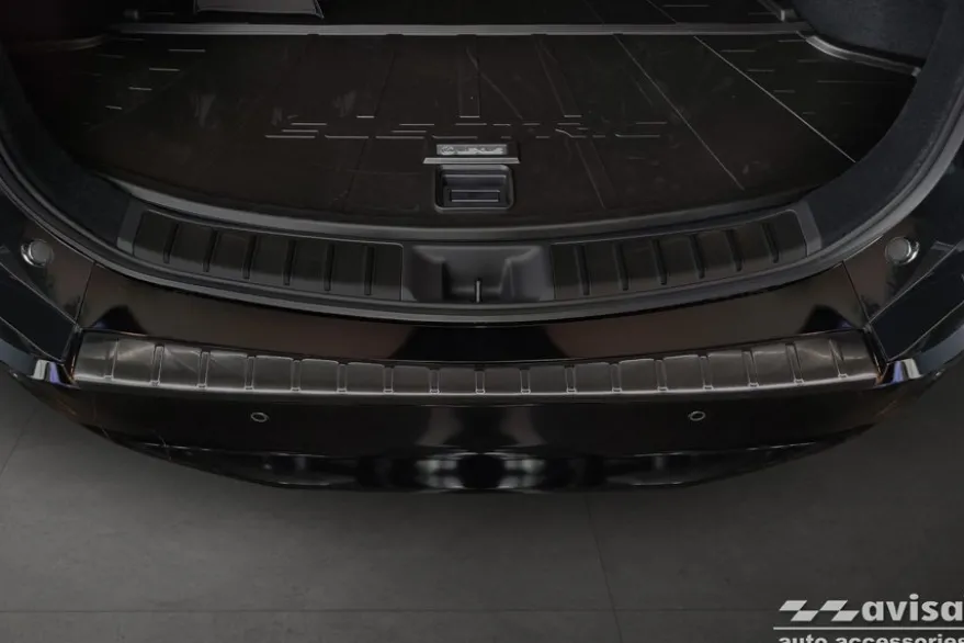 Lastskydd Rostfri Borstad Metall Svart Lexus RZ 2023->