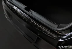 Lastskydd Rostfri Borstad Metall Svart Mercedes CLA II Shooting Brake X118 2019-2025