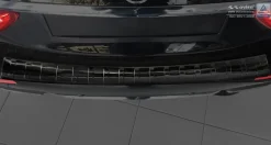 Lastskydd Rostfri Borstad Metall Svart Mercedes E-Klass S213 Kombi 2016->
