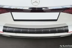 Lastskydd Rostfri Borstad Metall Svart Mercedes E-Klass S214 Kombi 2023->
