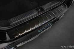 Lastskydd Rostfri Borstad Metall Svart Mercedes EQS SUV X296 2022-><noscript><img width=