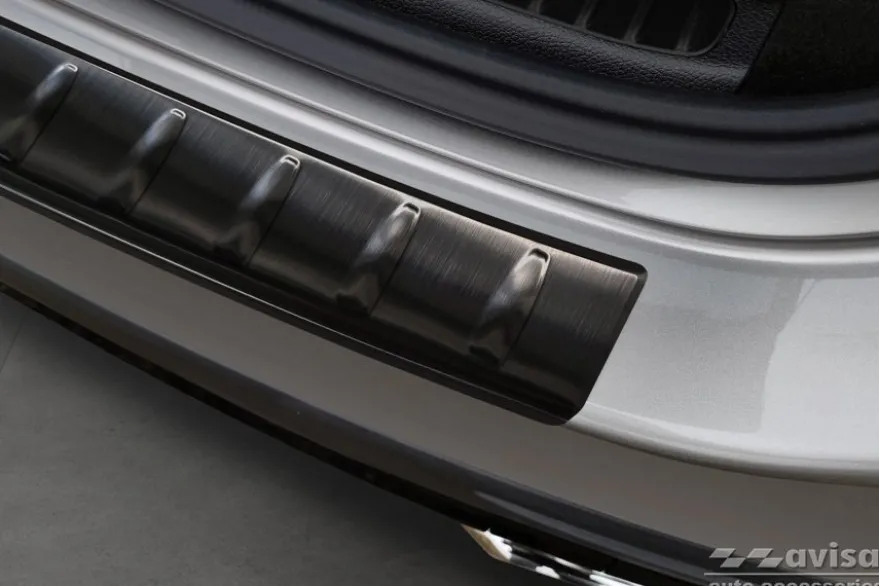 Lastskydd Rostfri Borstad Metall Svart Mercedes GLC II X254 2022->