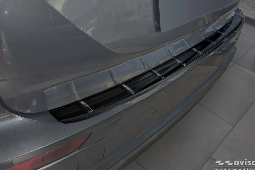 Lastskydd Rostfri Borstad Metall Svart Mitsubishi Outlander IV 2025->