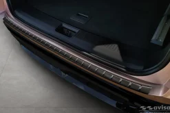 Lastskydd Rostfri Borstad Metall Svart Nissan Ariya 2022->