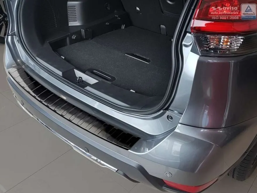 Lastskydd Rostfri Borstad Metall Svart NISSAN X-Trail T32 2017->