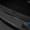 Lastskydd Rostfri Borstad Metall Svart Opel Grandland X 2017-2021
