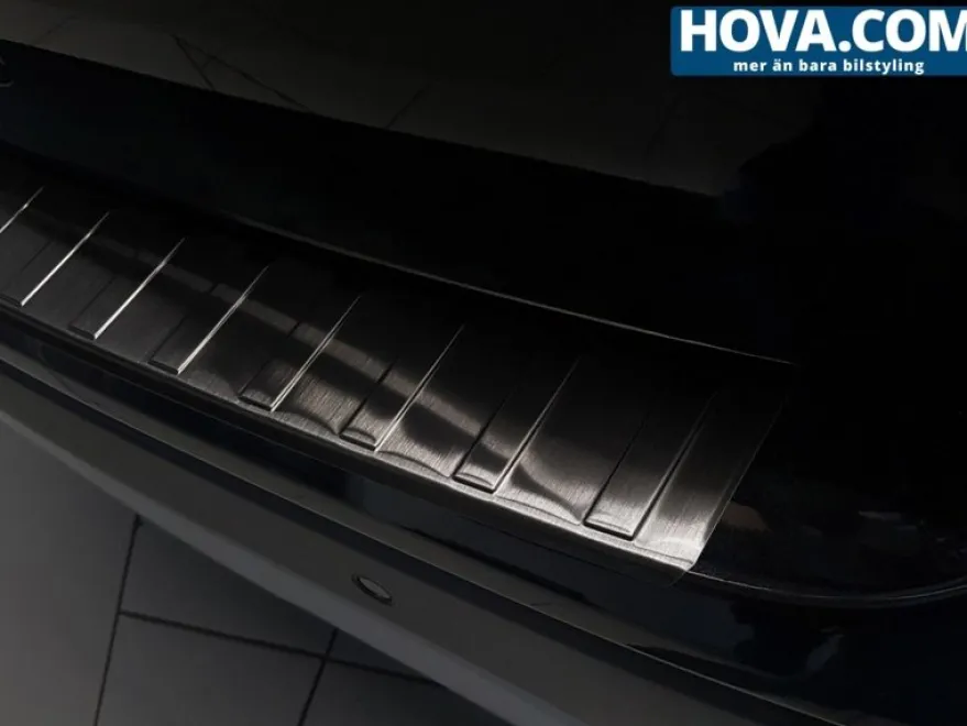 Lastskydd Rostfri Borstad Metall Svart Opel Mokka X 2016-2020