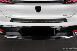 Lastskydd Rostfri Borstad Metall Svart Peugeot 308 III 2021->