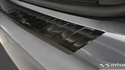 Lastskydd Rostfri Borstad Metall Svart Peugeot 308 II Kombi