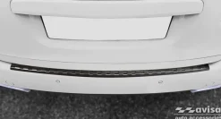 Lastskydd Rostfri Borstad Metall Svart Porsche Cayenne 2010-2014
