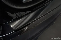 Lastskydd Rostfri Borstad Metall Svart Porsche Cayenne III 2017->