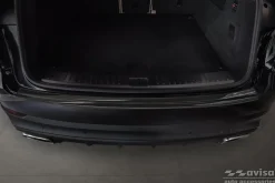 Lastskydd Rostfri Borstad Metall Svart Porsche Cayenne III 2017-><noscript><img width=