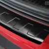 Lastskydd Rostfri Borstad Metall Svart Seat Leon III 5F ST 2013-2020