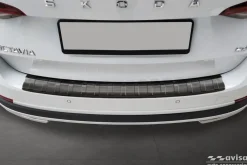 Lastskydd Rostfri Borstad Metall Svart Skoda Octavia Iv Scout Kombi 2020-><noscript><img width=