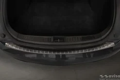 Lastskydd Rostfri Borstad Metall Svart Tesla Model S 2012-><noscript><img width=