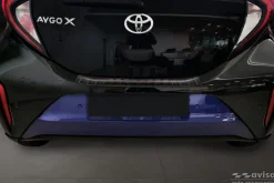 Lastskydd Rostfri Borstad Metall Svart Toyota Aygo X 2022-><noscript><img width=