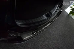 Lastskydd Rostfri Borstad Metall Svart Toyota RAV4 IV 02.2016-12.2019