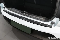 Lastskydd Rostfri Borstad Metall Svart Volvo EX30 2023->