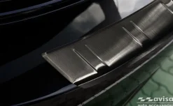 Lastskydd Rostfri Borstad Metall Svart VW ID.3 2019-><noscript><img width=