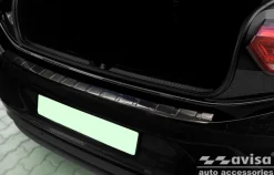 Lastskydd Rostfri Borstad Metall Svart VW ID.3 2019-><noscript><img width=