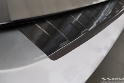 Lastskydd Rostfri Borstad Metall Svart Vw Passat B8 Sedan 2014-2023