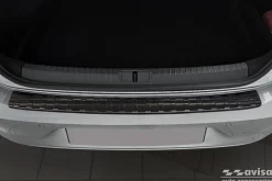 Lastskydd Rostfri Borstad Metall Svart Vw Passat B8 Sedan 2014-2023