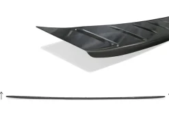 Lastskydd Rostfri Borstad Metall Svart VW Tayron II 2025->