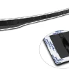 Lastskydd Rostfri Borstad Metall Svart VW Transporter T7 / Caravelle T7 2025->